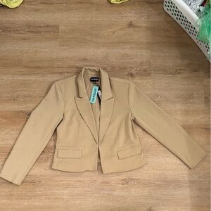 Steve Madden Iryna Classic Beige Women's Blazer